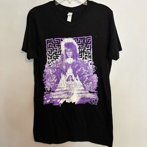DAVID BOWIE‎ LABYRINTH T SHIRT VINTAGE SIZE S RETRO 😊